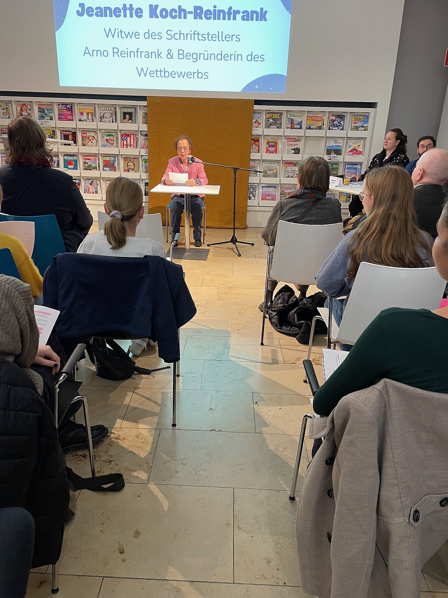 Festrede von Jeanette-Koch-Reinfank, Stifterin des Jugendpreises