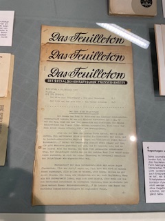 Das Feuilleton